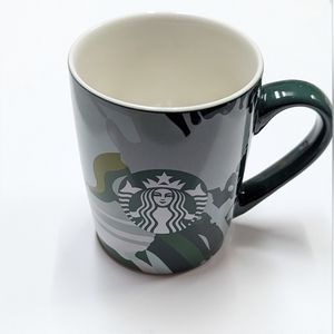Starbucks 2021 Ceramic Abstract Camo Coffee Cup